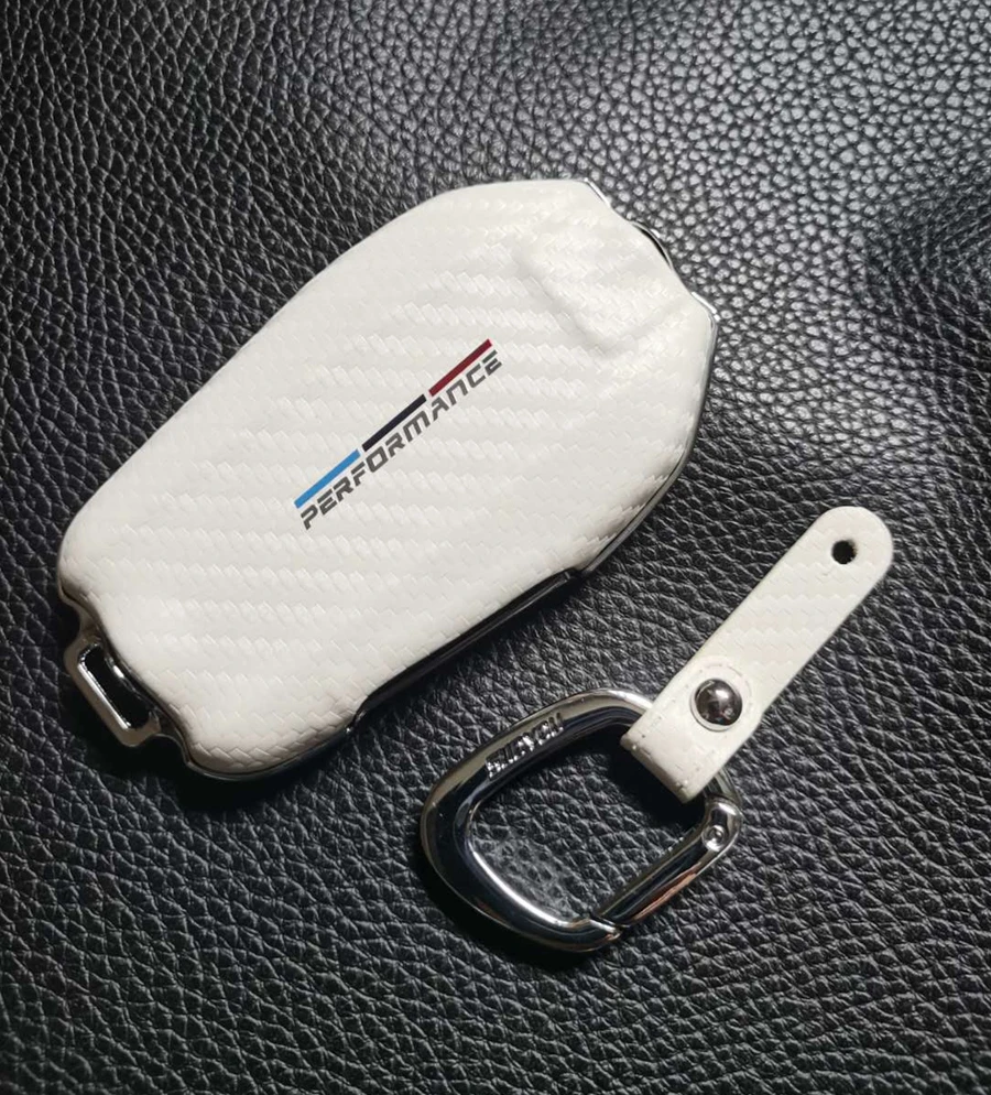 Чехол для автомобильного ключа из углеродного волокна Защитная пленка BMW 530 730 740