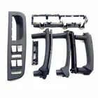 6 шт., черная ручка для передней, задней, левой и правой двери для VW Passat B5 3B186717E 3B4867179B 3B0867180A 3B4867180B 3B4867372