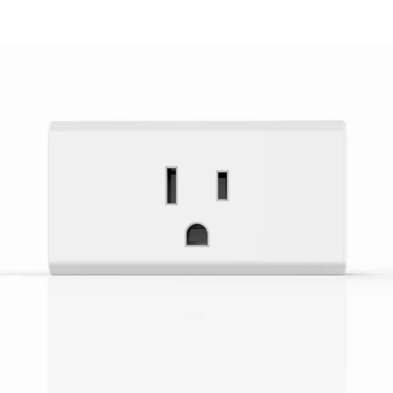 Intelligent Life APP Voice Remote Socket WiFi 10A US Plug Outlet Switch Work With Alexa Google Home Accessories | Электроника