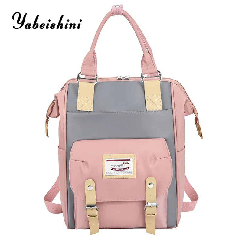 

Женский нейлоновый рюкзак с защитой от кражи, водонепроницаемый школьный ранец для ноутбука для девочек-подростков, дорожная сумка для мам