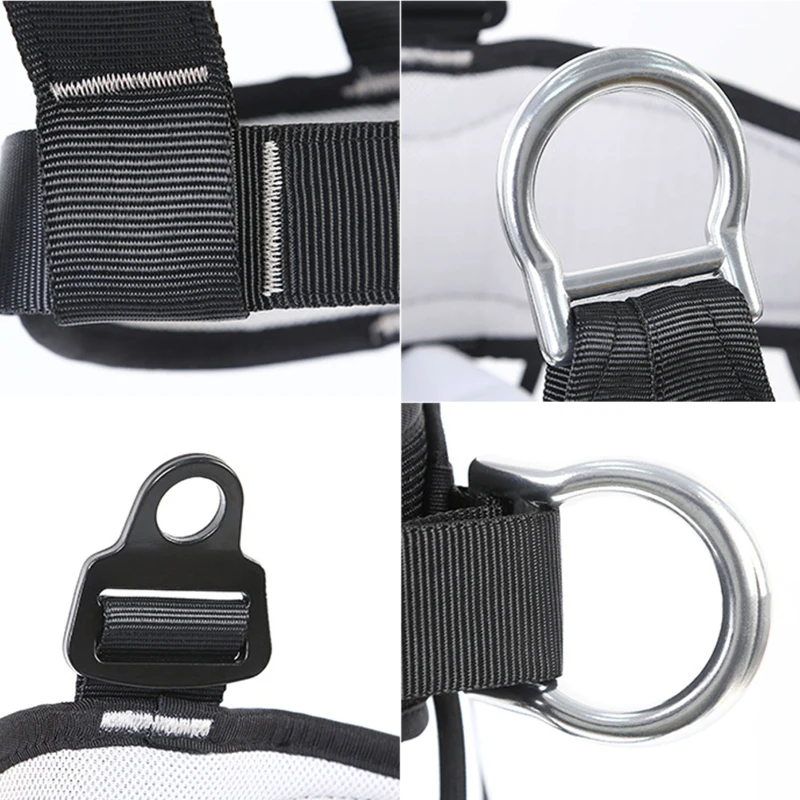 

Mountaineering Safety Belt Downhill Aerial Work Protection Equipment Outdoor Expansion Rappelling Climbing Belt Fullbody Harness