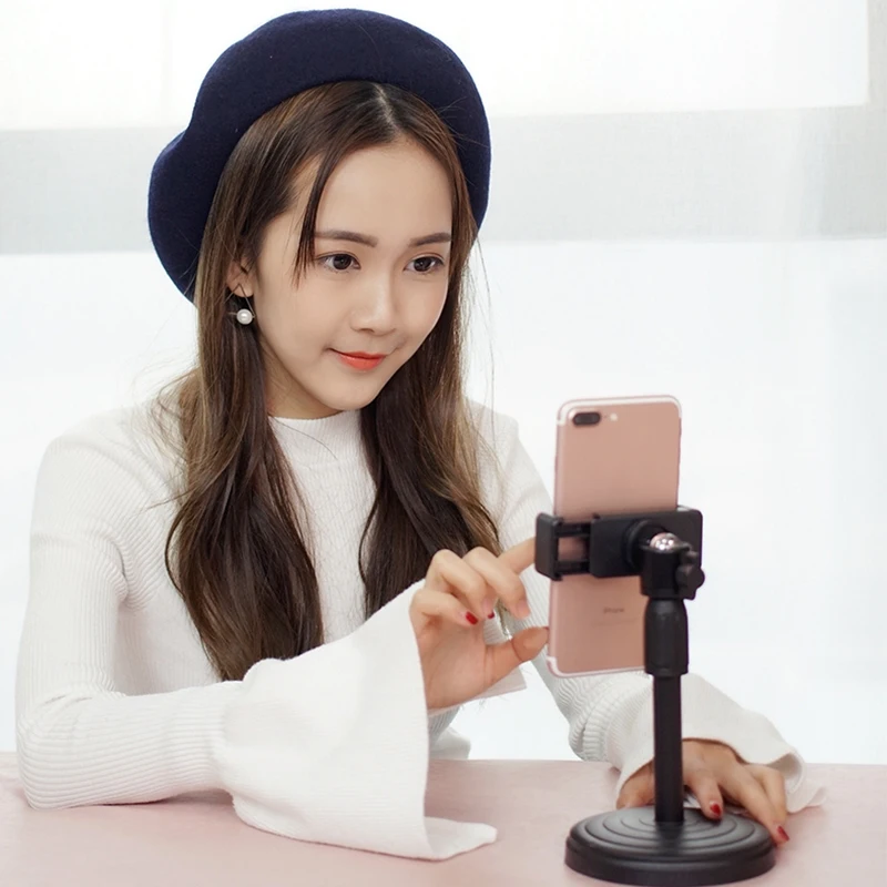 Топ ленивый Настольный кронштейн якорь микрофон держатель для телефона караоке