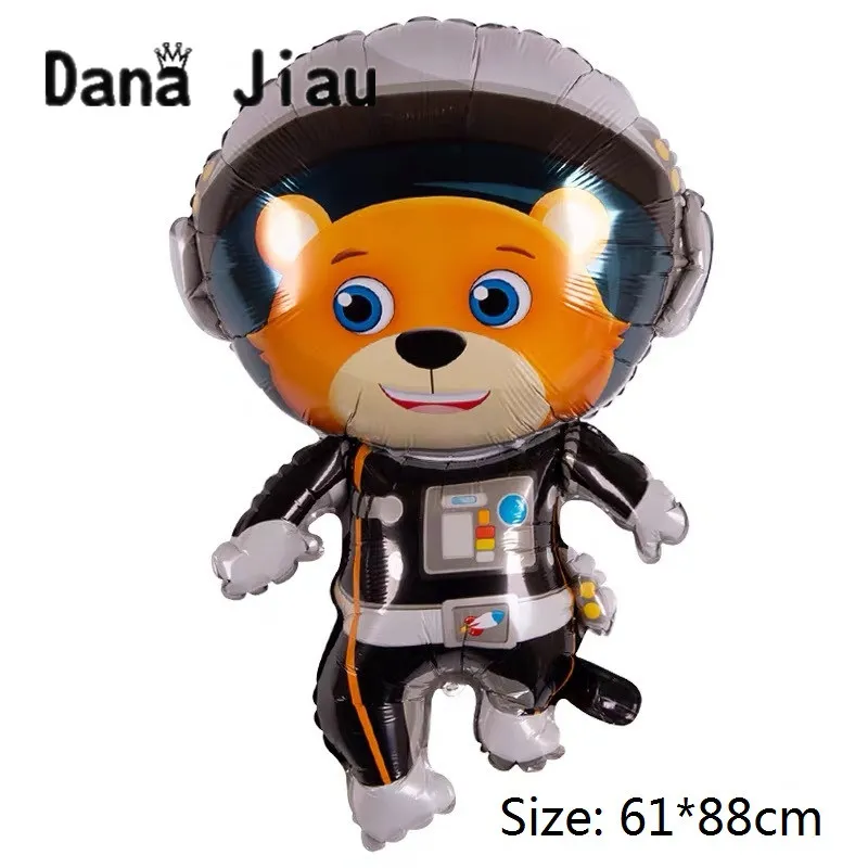 Воздушный шар из фольги в виде мультяшных животных астронавта Дана jiau | Дом и сад