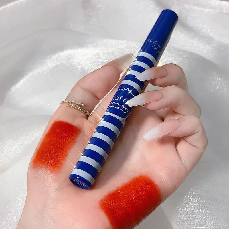 

Professional Lip Makeup Velvet Matte Lipstick Long Lasting Waterproof Lip Gloss Moisturizer Lip Stick Sexy Red Colors Lip Tint