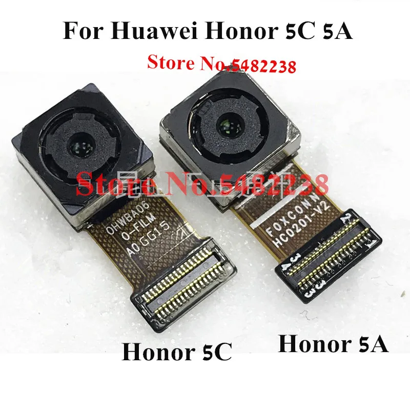 

Гибкий кабель для задней камеры, 100% оригинал, для Huawei Honor 5C 5A, для задней камеры с разъемом для фронтальной и задней камеры, детали модуля для ...