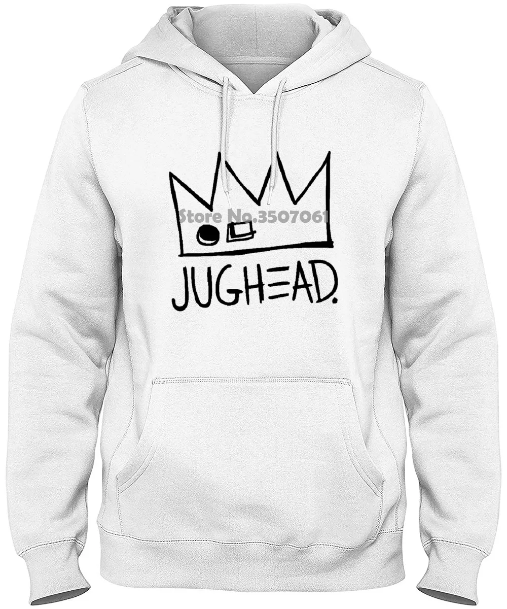 Длинный рукав 100% хлопок ManTops Jughead Jones Crown шапка ривердейл змеи мужские и женские