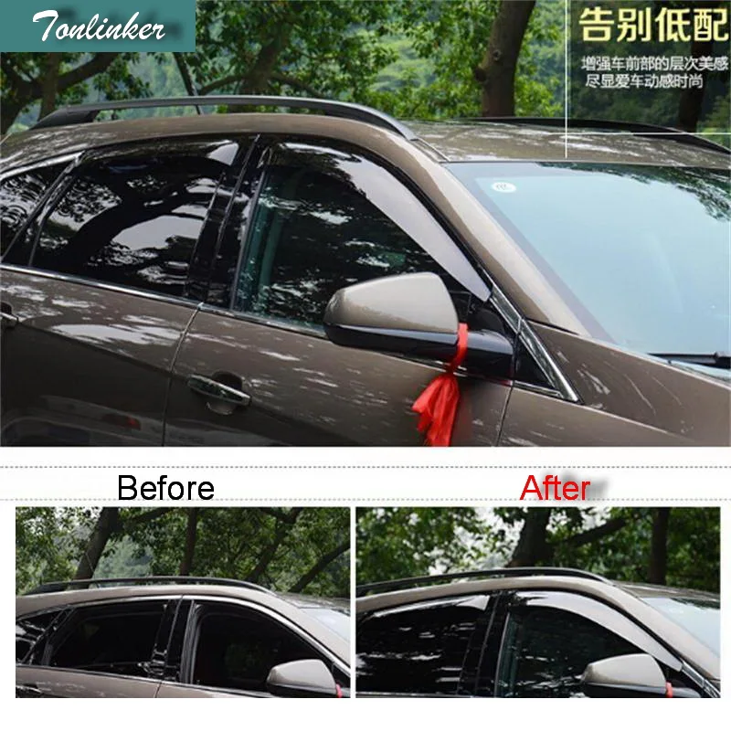 Tonlinker 4 шт. своими руками Стайлинг автомобиля новый акриловый супер прочность