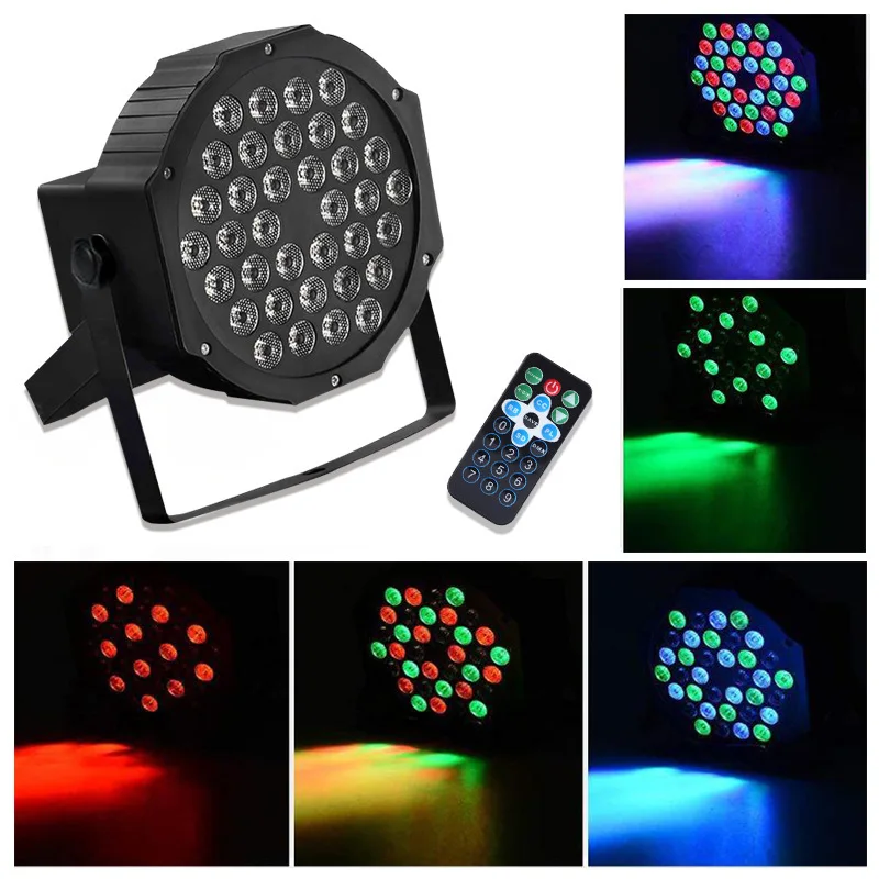 36 светодиодный свет для сцены RGB магический хрустальный шар лампы DMX светильник par