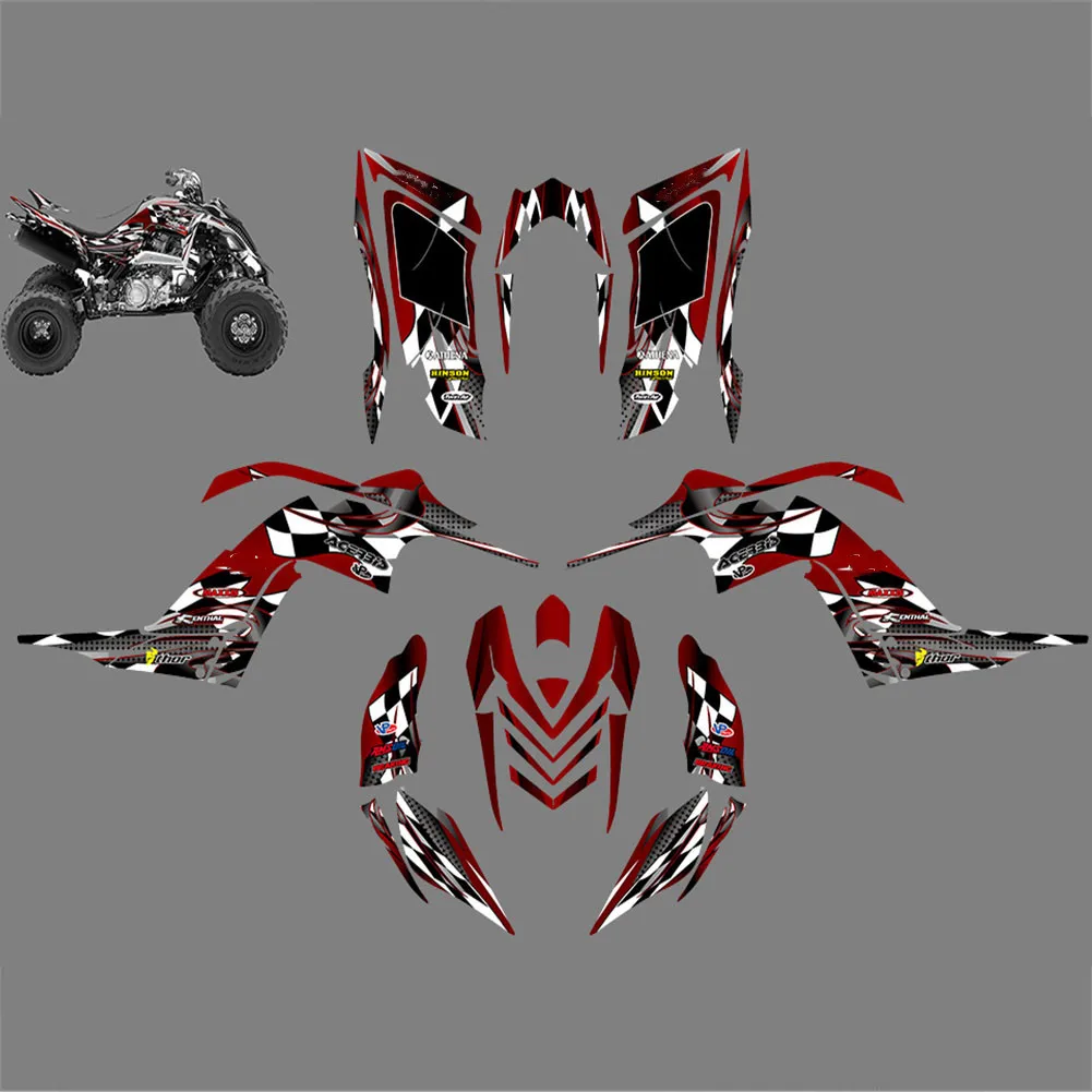 Для 3 м PAPTOR 700R ATV графика фоны наклейки для YAMAHA RAPTOR700R 2006 2007 2008 2009 2010 2011 2012 |