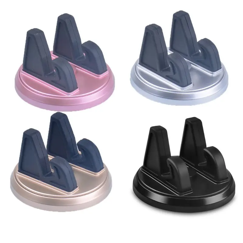 

360 Degree Car Phone Holder Dashboard Sticking Mobile Phone Holder Stand Mount For Phone Desk Stand Support Bracket