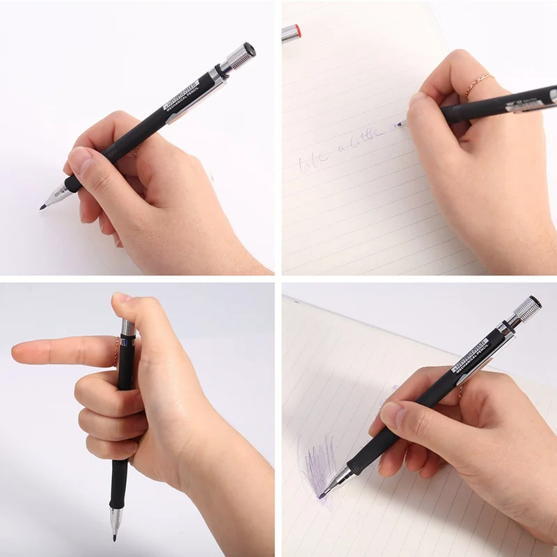 

Three 2.0mm mechanical pencils, plus 4 boxes of lead, color and black refills
