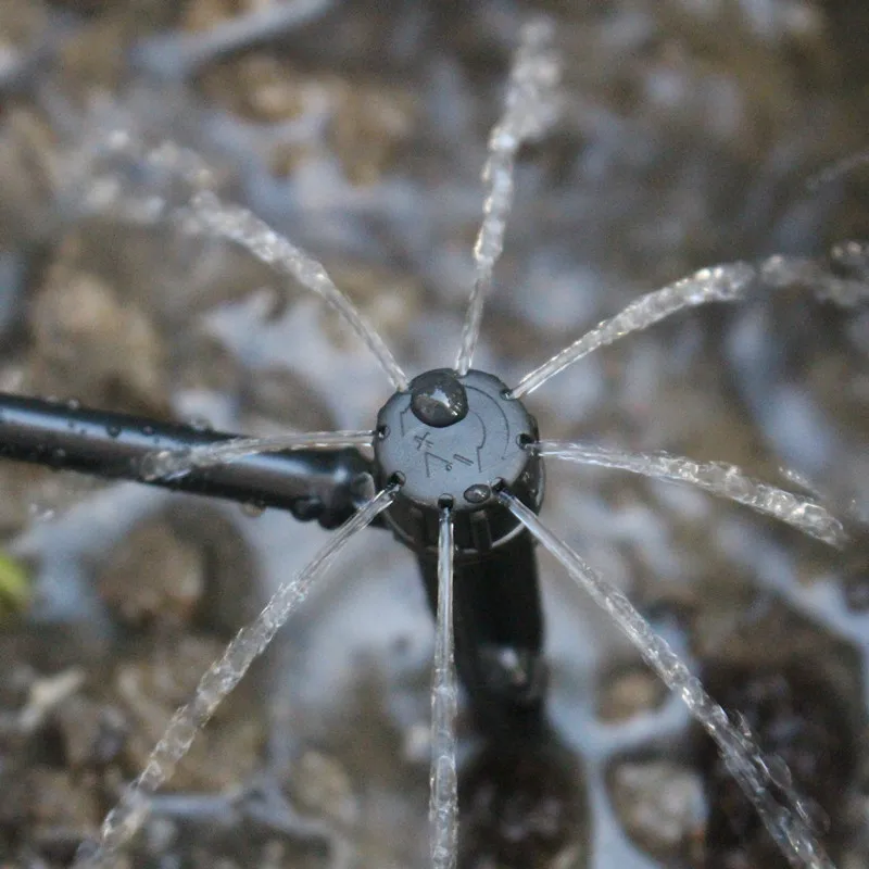 Микро-распылитель для капельного орошения 50 шт. регулируемые излучатели колышек