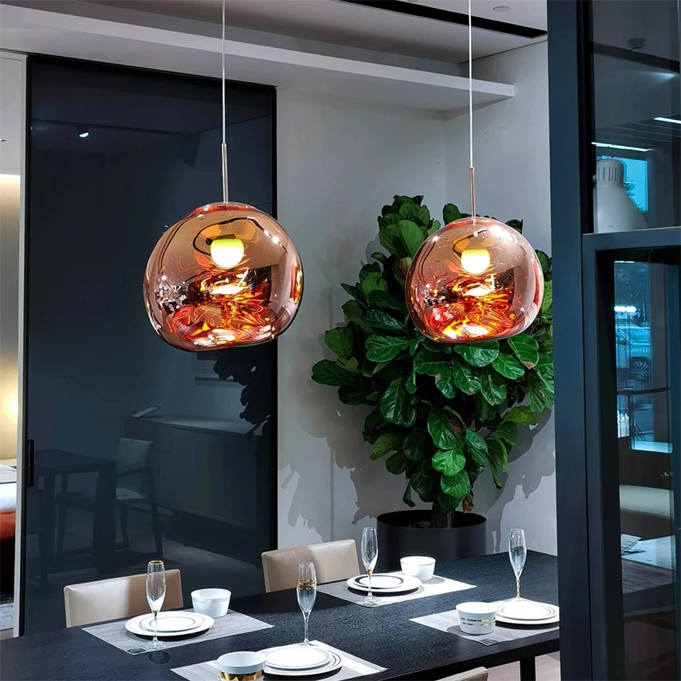 Nordic дизайн светодиодный подвесные светильники Кофе ПВХ подвесной светильник