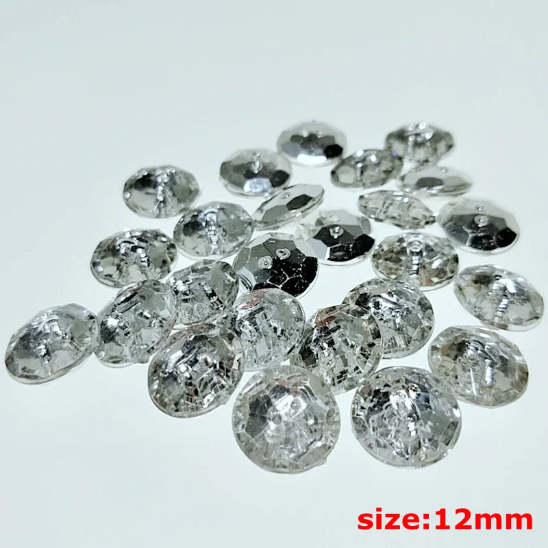 50 шт. акриловые пуговицы с 2 отверстиями|Пуговицы| |