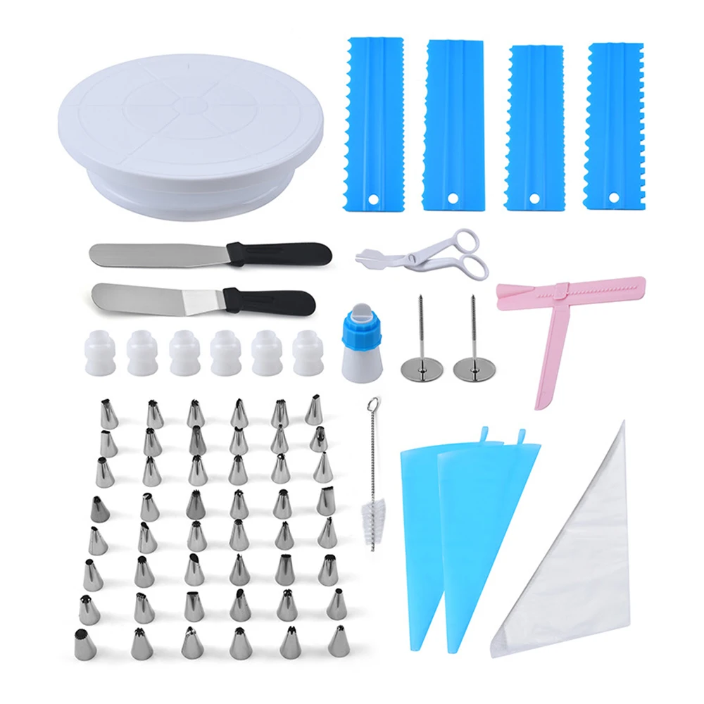 Набор инструментов для украшения тортов насадок глазирования соединители