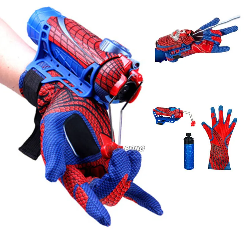 Hasbro мстители супергерой Человек паук перчатки распылитель воды пусковая