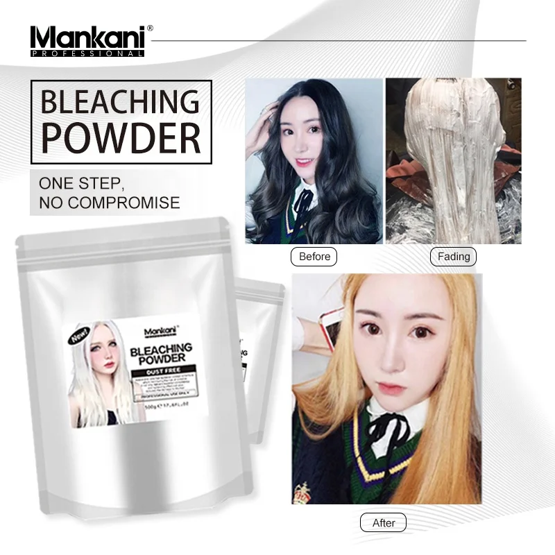 Top Quality Professional 500g Hair Bleaching Powder Fading Cream Hair Color Dye Whitening Agent  Lightener Salon Product