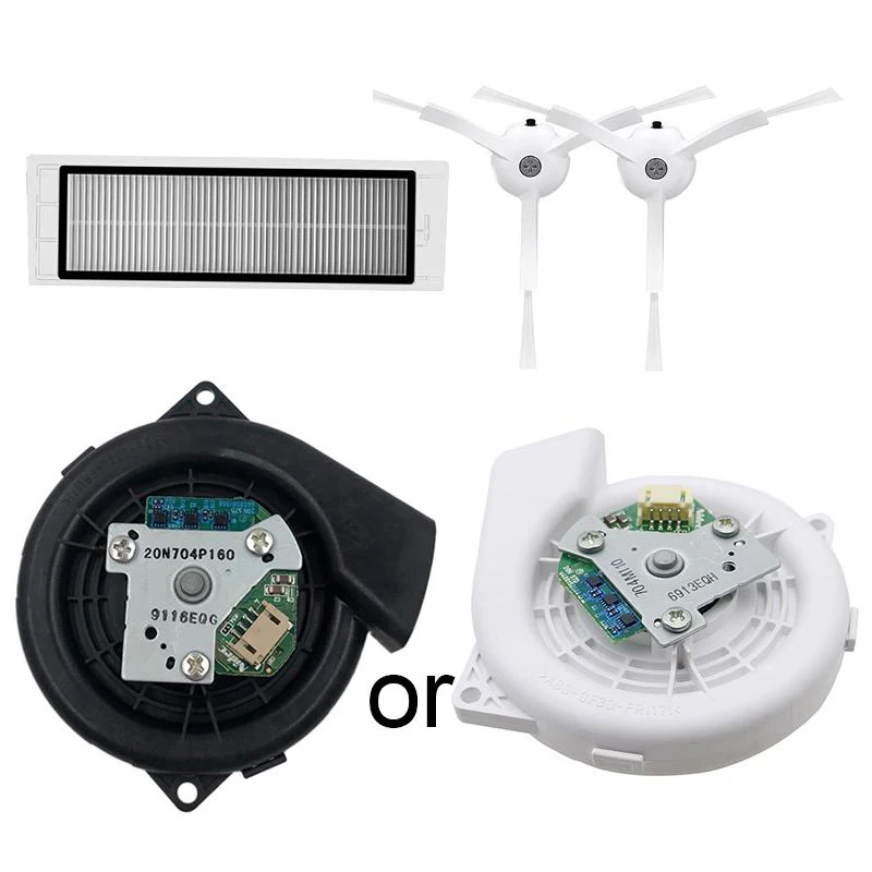 

Attachment Side Brushes Fan Motor Filter Set For Xiaomi Roborock S50 S51 S55 Vacuum Sweeper Household Appliances Parts