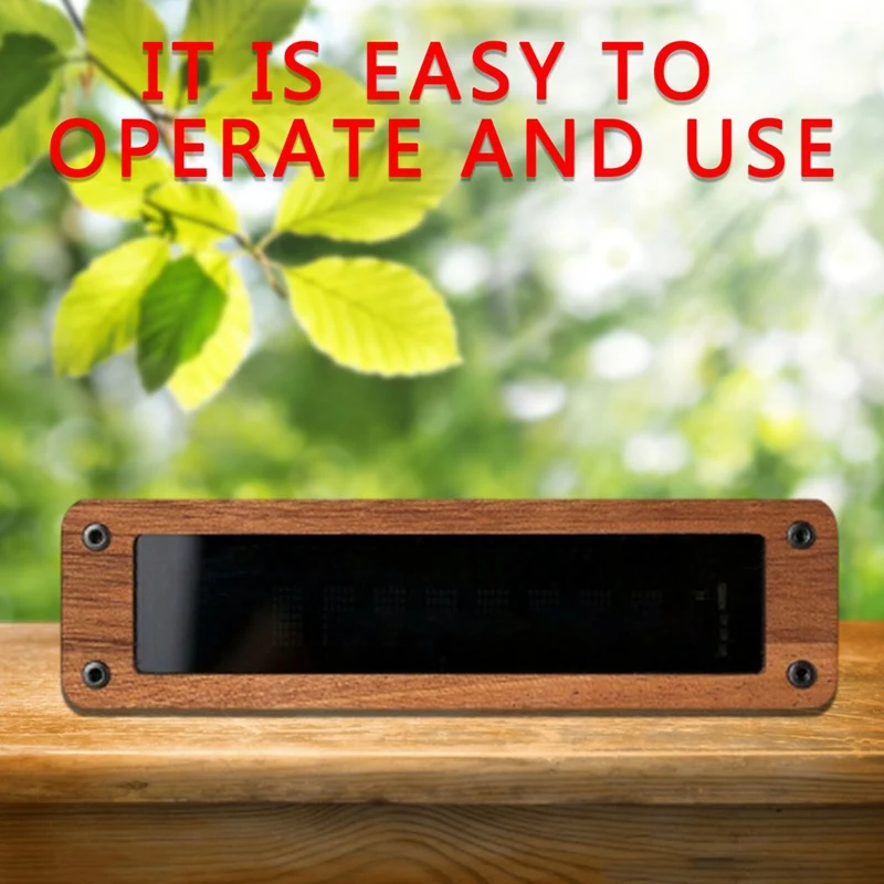 Мини-часы VFD в стиле ретро вакуумные флуоресцентные часы с дисплеем настольные