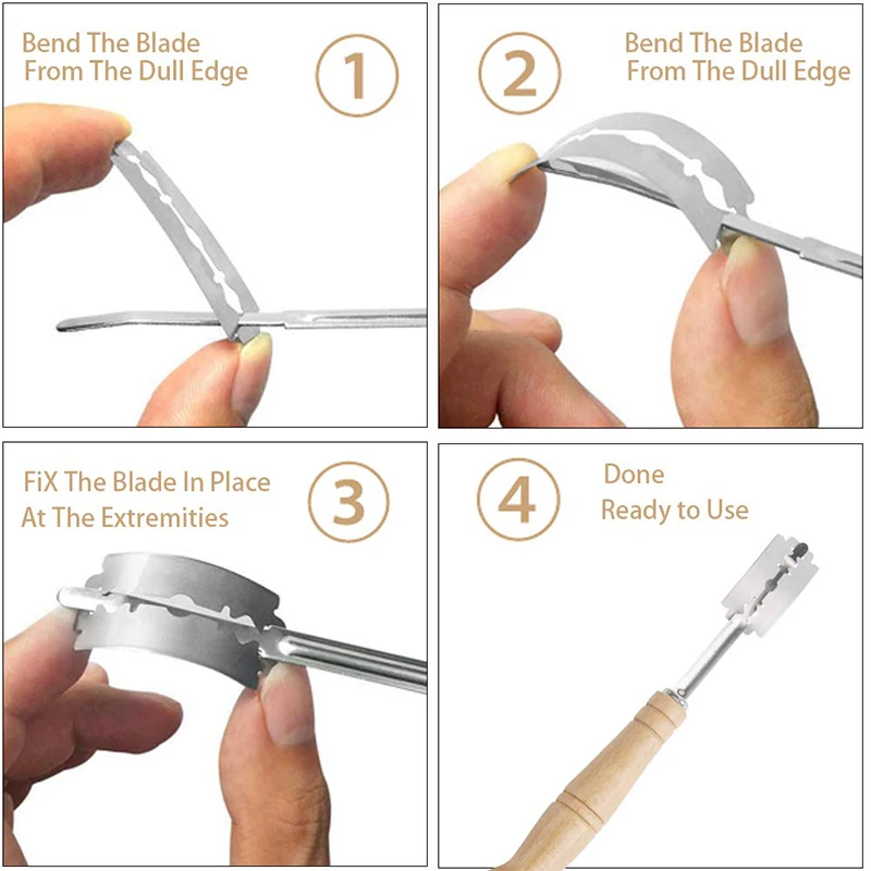 Набор инструментов для приготовления хлеба 3 шт. включает нож нарезки датский
