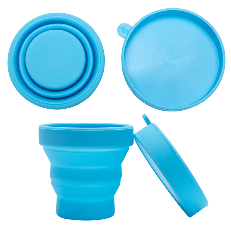 1Sterilize cup blue Шариковый стерилизатор для менструального стакана перерабатываемый складной Менструальный стерилизатор чашки для кемпинга хорошее качество стерилизация чашки микроволновой печи тепла - Цвет: 1Sterilize cup blue