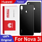Высококачественный сменный задний корпус для Huawei Nova 3i, задняя крышка, аккумулятор, стекло с объективом камеры для Huawei Nova 3i, задняя крышка