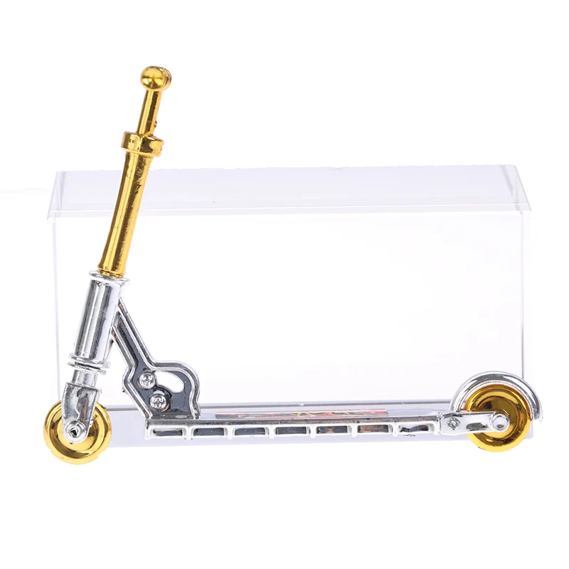 

1PC Mini Two Wheel Scooter Children's Educational Toys Finger Scooter Bike Fingerboard Skateboard