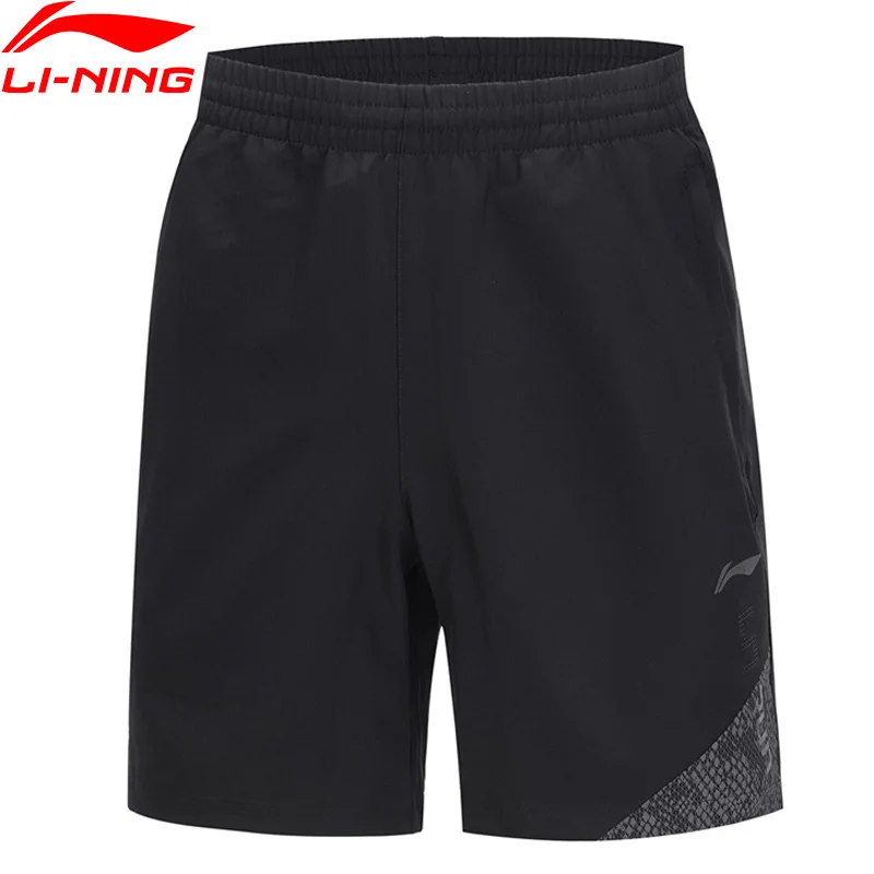 (Break Code) мужские спортивные шорты для бега Li Ning из 92% полиэстера 8% спандекса с