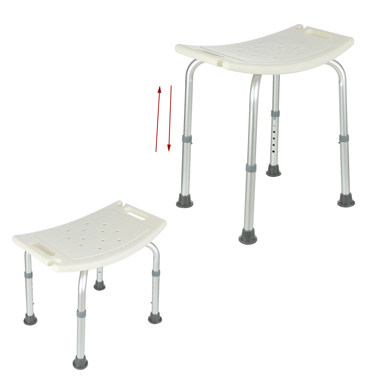 

Non Slip Bath Chair Bench Aid bathroom And Shower Chair Folding Chairs Stool Height Adjustable Non Slip Toilet Seat for elderly