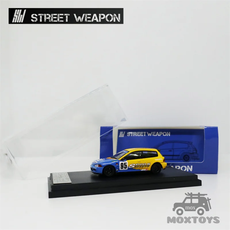 Уличное оружие 1:64 Honda Civic EG6 Ложка #95 литая модель автомобиля | Игрушки и хобби