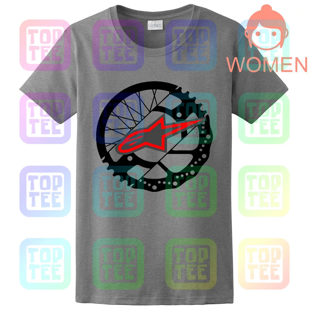 Women-Grey Альпийская звезда ротор футболка - Цвет: Women-Grey