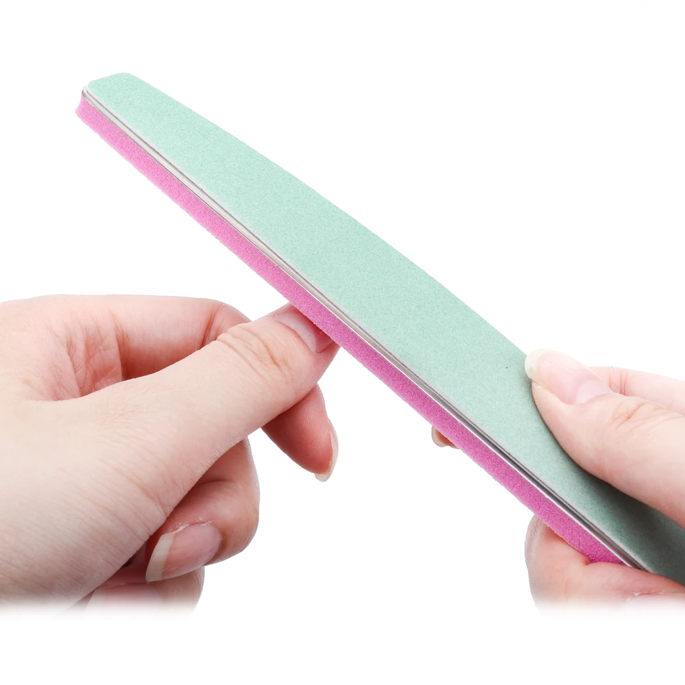 1pc Nail File Salon Shaper Moon Buffer Sandpaper Pedicure Buffing Nail Polishing Set Manicure Nail Accessories