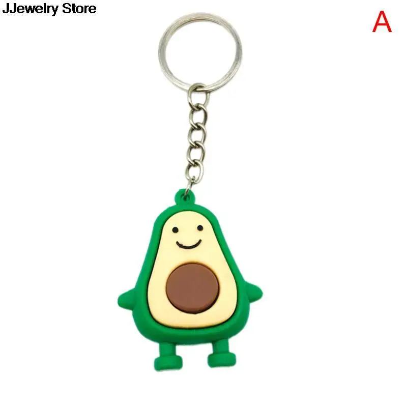 2 вида стилей имитация фруктов авокадо в форме брелок 3D Мягкие брелки модные