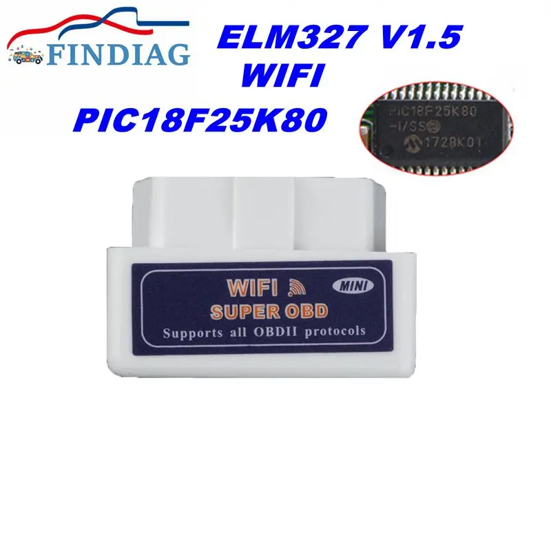 Супер Мини ELM327 V1.5 четкие коды неисправностей iOS Android Supprot OBD2 протоколы для iPhone