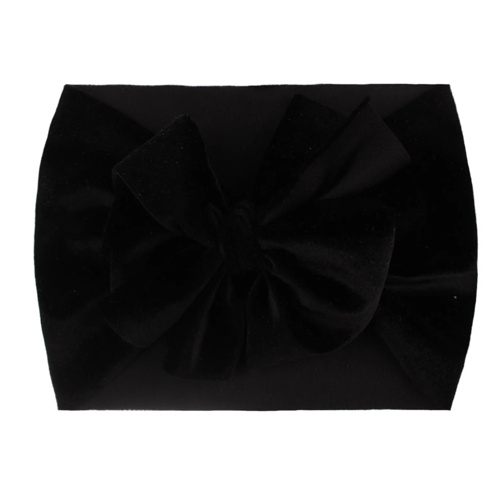

Kids Newborn Girls Baby Solid Headband Hair Band Bow Accessories Headwears