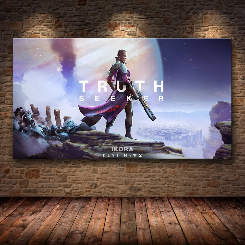 21 Destiny 2 видео игры настенный художественный холст плакат HD печатает фотографии для Гостиная украшения дома 108*60 см* 90*50 см 70*40 см - Цвет: 21