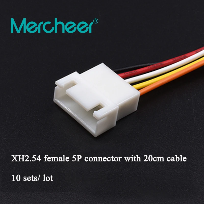 

XH2.54 air pair wiring 2P 3P 4P 5P 6P male and female terminal line connection line single head tinned wire length 20CM