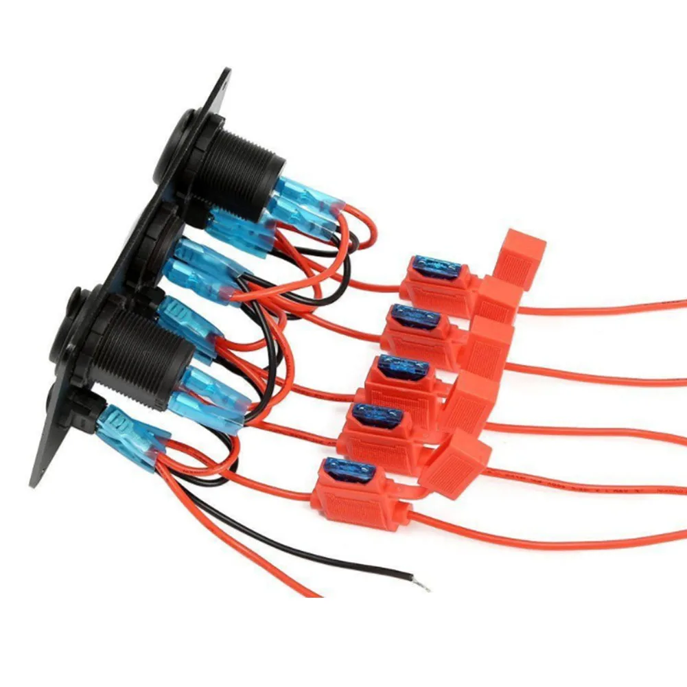 Зарядное устройство для прикуривателя Yacht Car Socket светодиодный вольтметр 12V power Dual