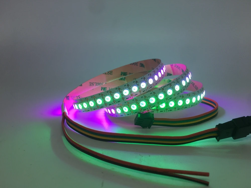 APA102 SK9822 24/30/60/72/96/144 светодиодов/Пиксели/m Smart RGB Светодиодные полосы пикселей данных и часы отдельно DC5V IP30/IP65/IP67