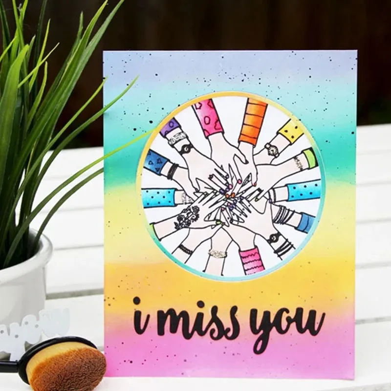 MyTribe прозрачный силиконовый штамп для скрапбукинга сделай сам Мягкая Печать 2020 |