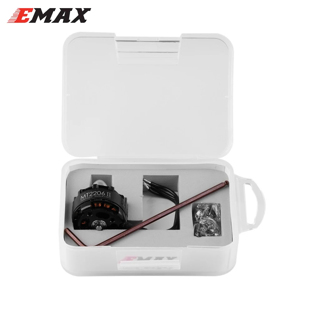 EMAX MT2206II 1500KV/1900KV CW CCW 2-4S 3MM вал бесщеточный двигатель для мультироторов