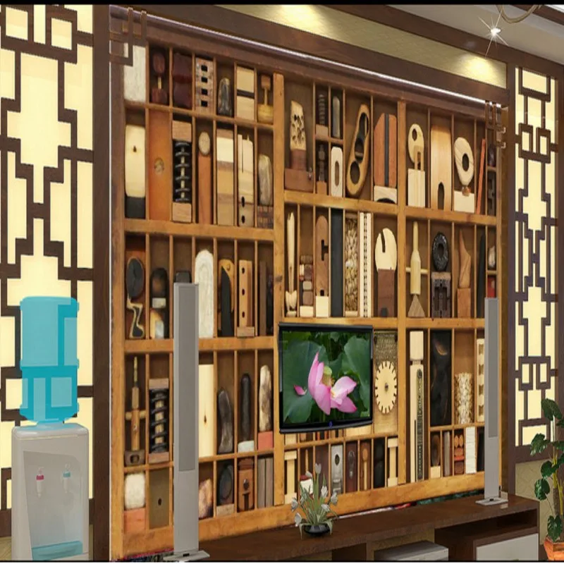 Прямая поставка фотообои в европейском и американском стиле Красное вино