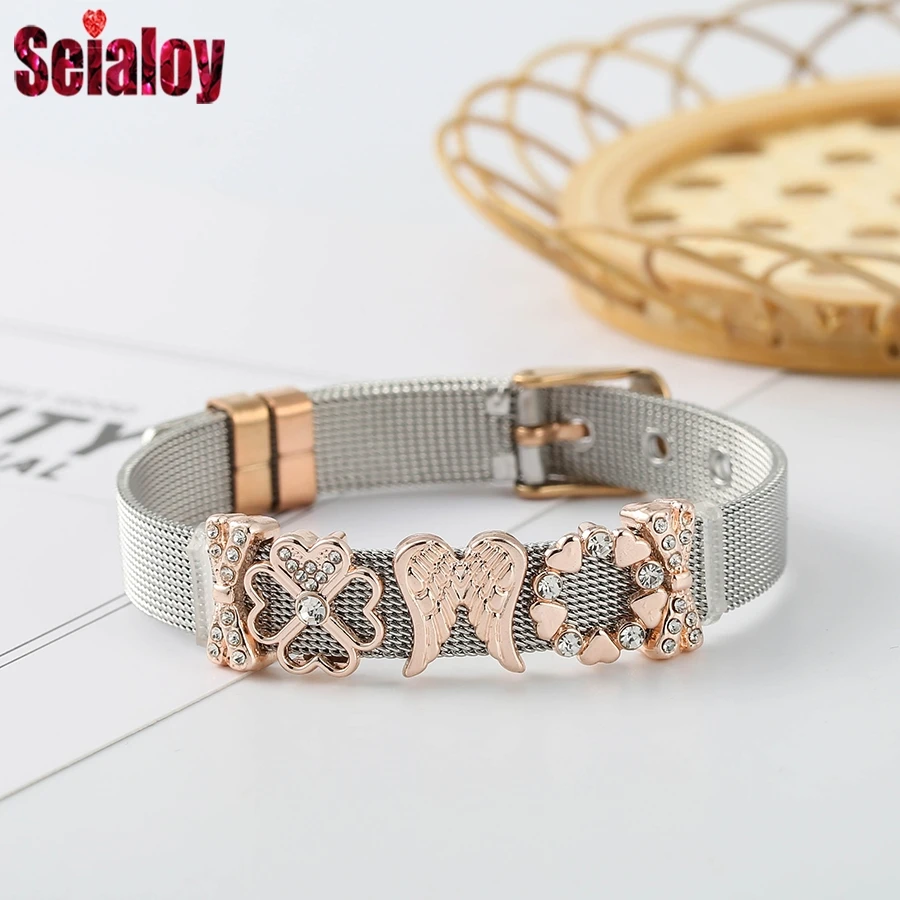 Seialoy двухцветный высекательный пресс машины из нержавеющей стали браслеты для