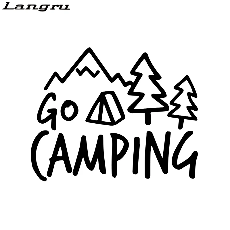 

Langru Go Кемпинг праздник автомобиль виниловая наклейка наклейки мотоцикл экстерьер автомобильные аксессуары Jdm