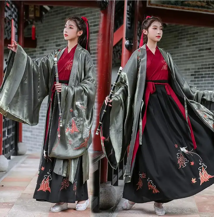 

2021 старинный китайский костюм династии Тан, платье ханьфу, традиционная китайская одежда для мужчин, длинная одежда династии Хань, танцевал...