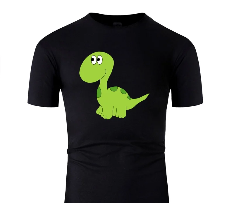 С принтом динозавра для мужчин футболка комиксов негабаритных S 5xl