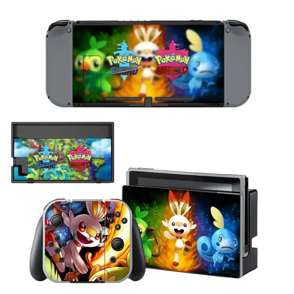 Виниловая наклейка на переключатель для nintendo Switch Pokemon наклейки консоли switch Joy Con
