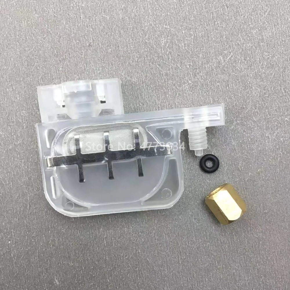 10 шт. прозрачный мини самосвал небольшой клапан с большой фильтр для Epson DX3/DX4/DX5