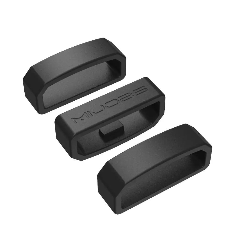 

For Huawei Band 3 4 Pro Strap 3 Pcs Rubber Ring Retaining Ring For Honor band 4 5 Wristband Band Keeper Security Holder Retainer