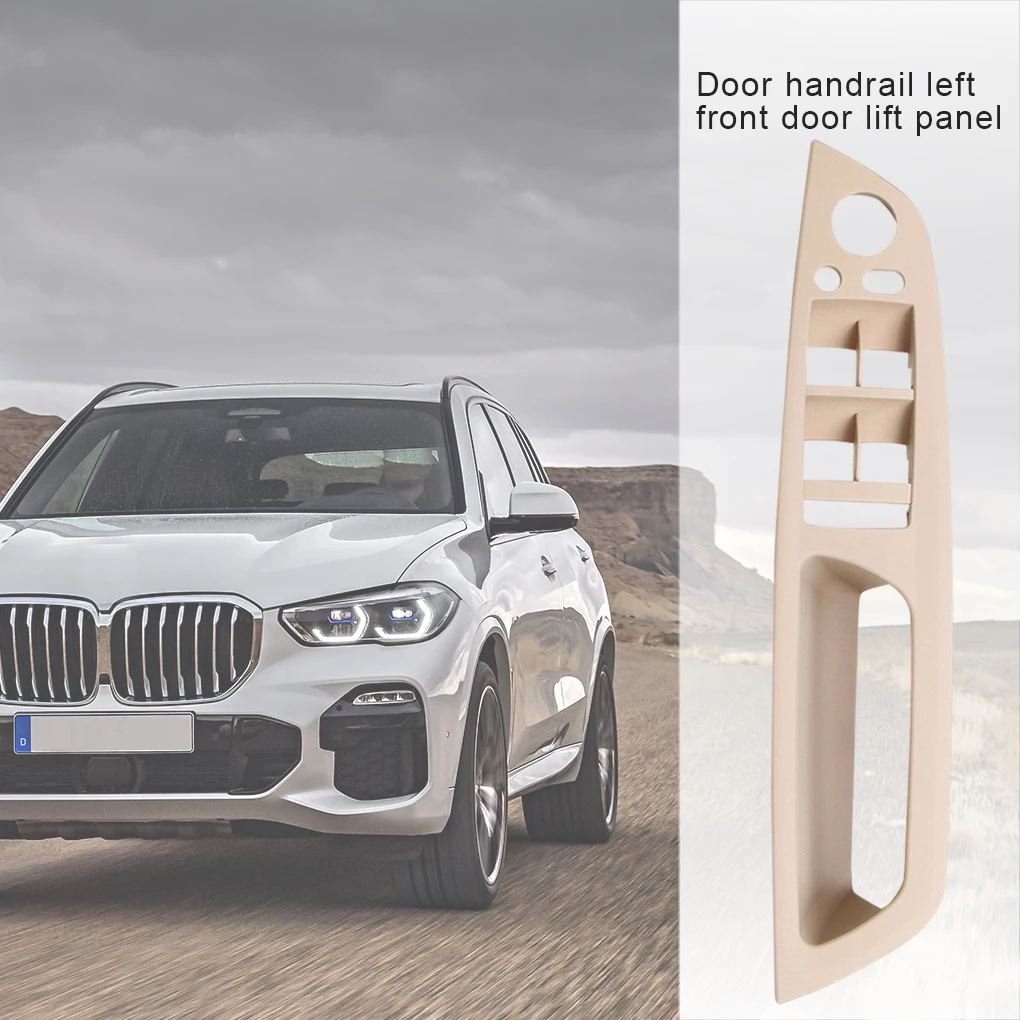 

Driver Door Left Window Switch Panel Cover Bezel Replacement for x5 E70 2007-2013/x6 E71 2008-2014, 51416975793